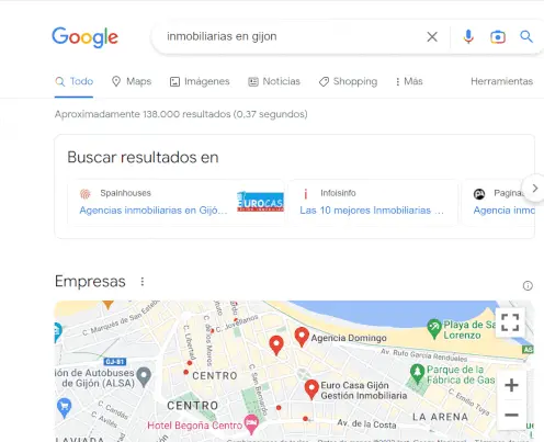 Ejemplo SEO Local